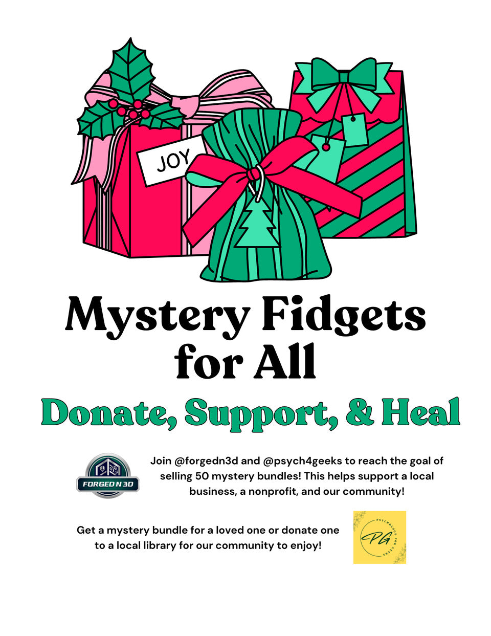 Psychology for Geeks Fundraiser 10 pack Mystery bundle